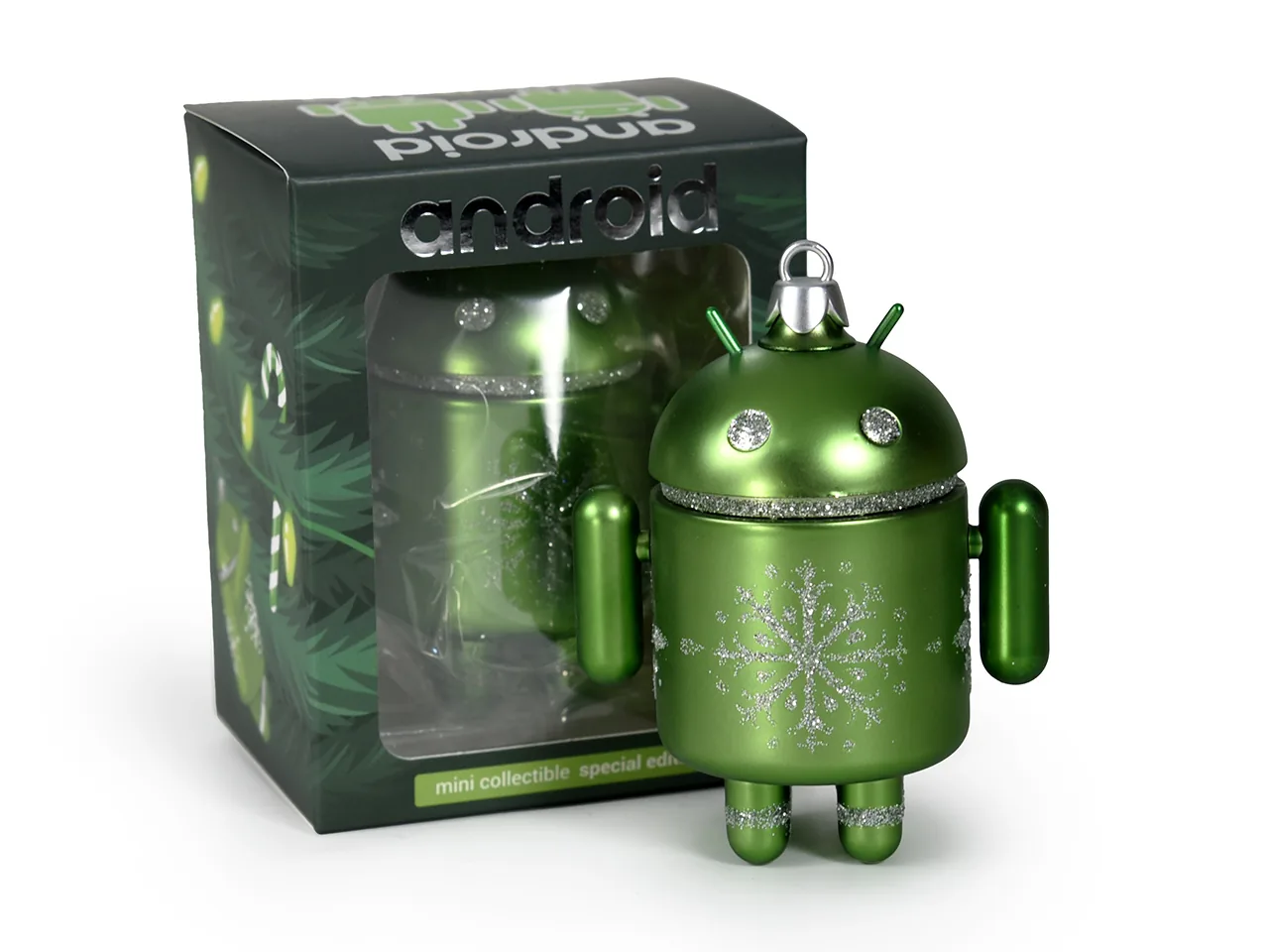 Ornamental Green Android Mini Collectible
