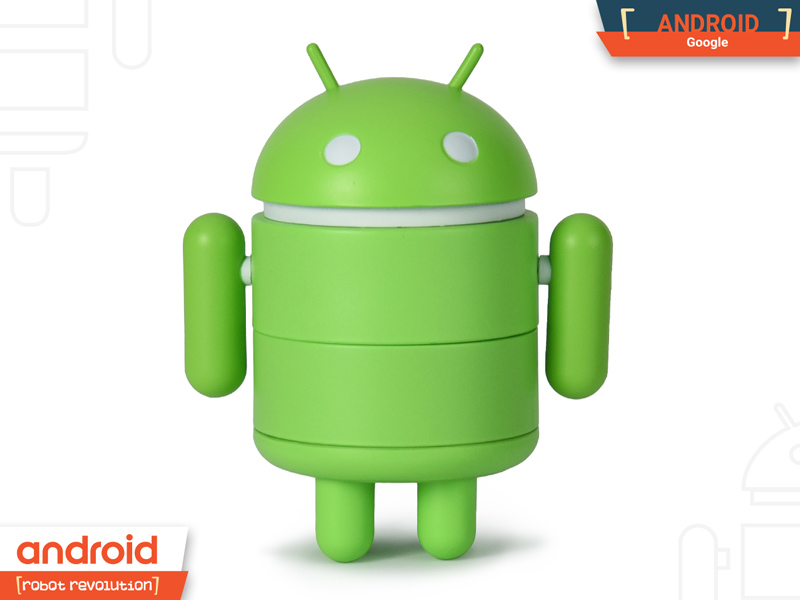 Standard Green Android Mini Collectible