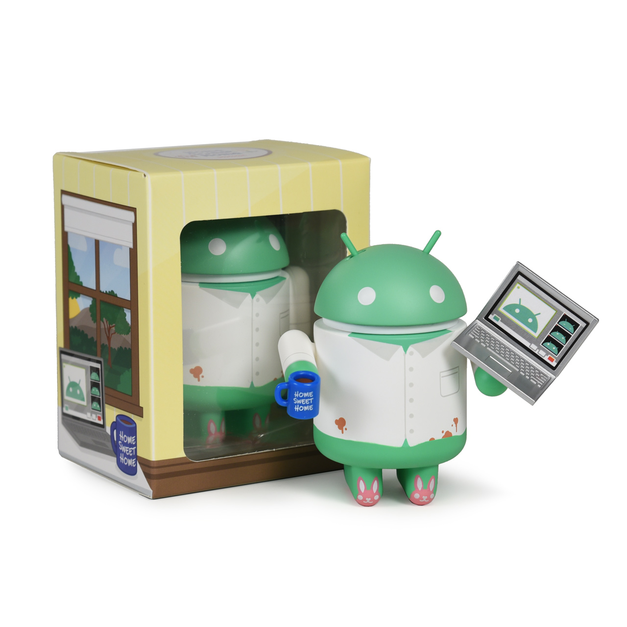 Work From Home Android Mini Collectible