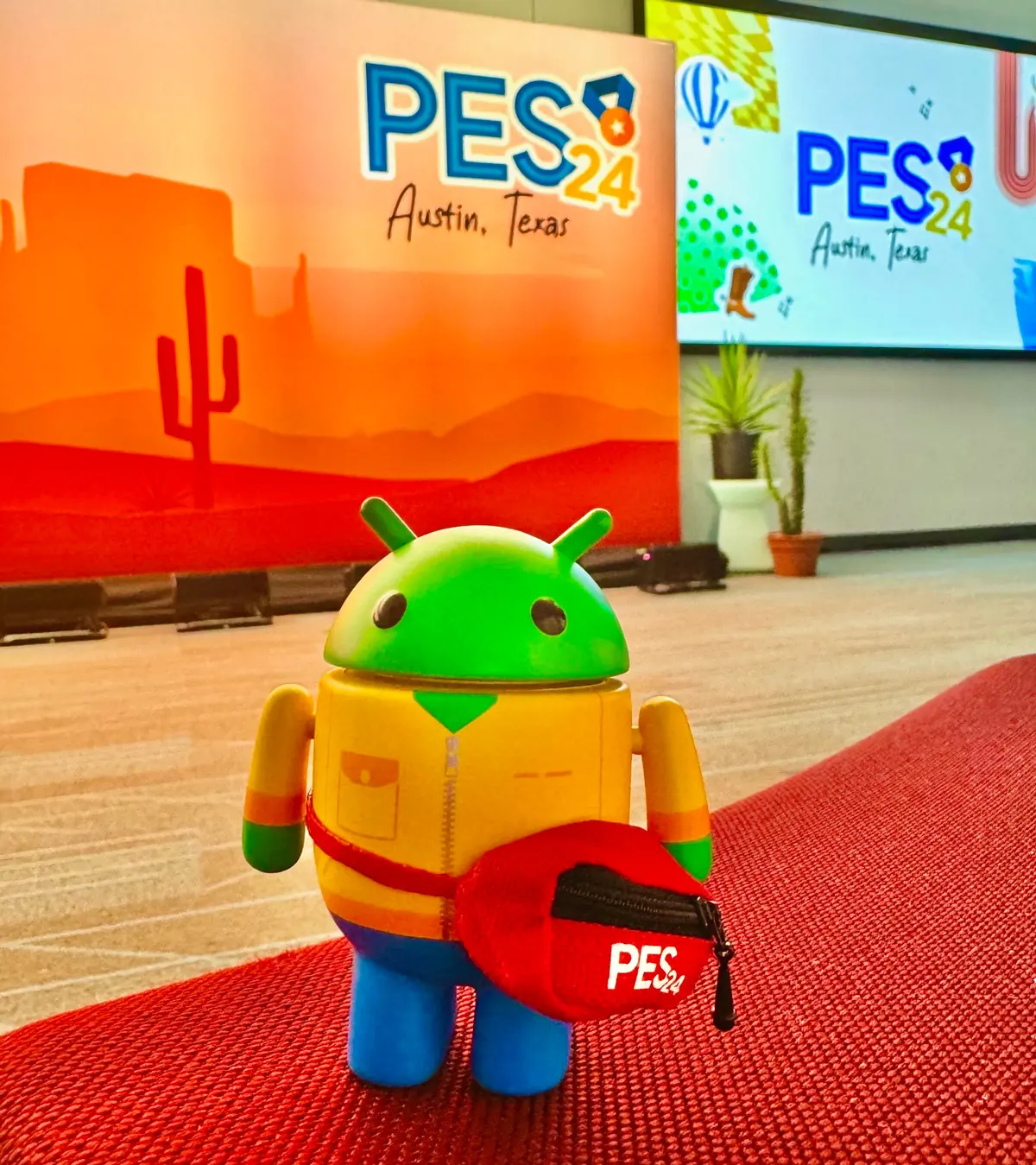 PES24 Connect — Austin, Texas Android Mini Collectible