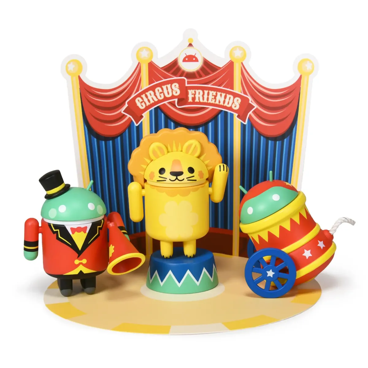 Circus Friends: Dancing Lion Android Mini Collectible