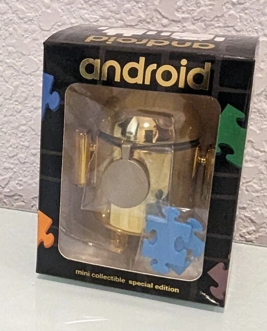 Channels — Blue Android Mini Collectible