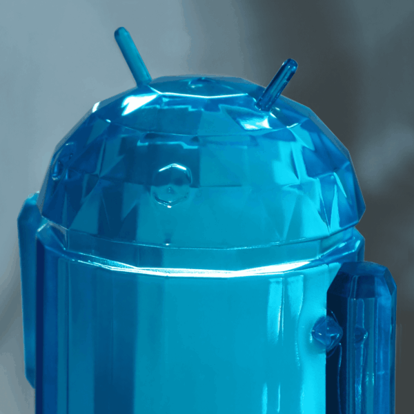 Crystalized — Sky Blue Android Mini Collectible