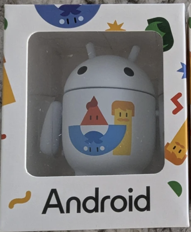 Family Day — Blue Android Mini Collectible