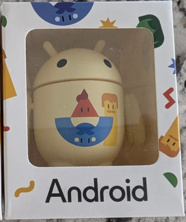 Family Day — Yellow Android Mini Collectible