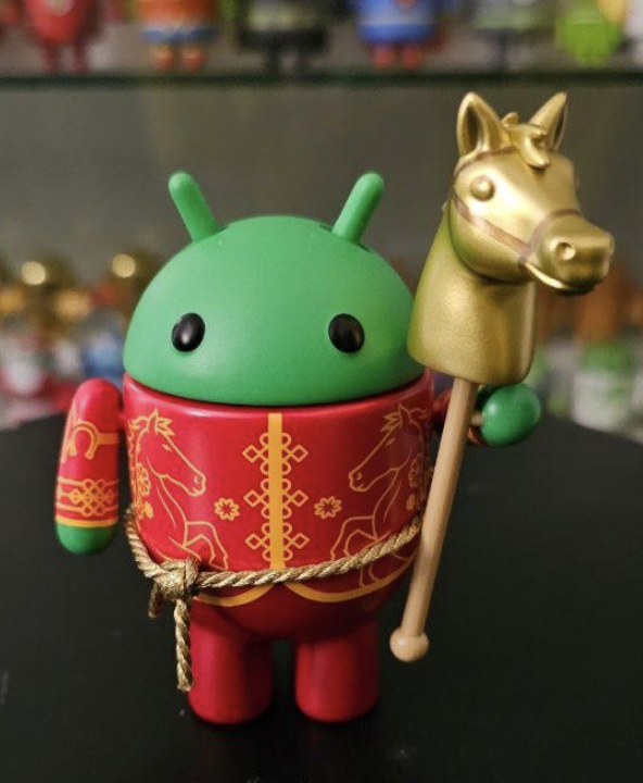 Year of the Horse — Gold Android Mini Collectible